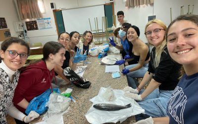 Alumnado de 1º Bachillerato realiza prácticas en Biología