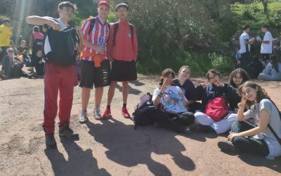 Caminata preparatoria Camino de Santiago 2025. 4º ESO, Valsequillo-Tenteniguada-Caldera de los Marteles.