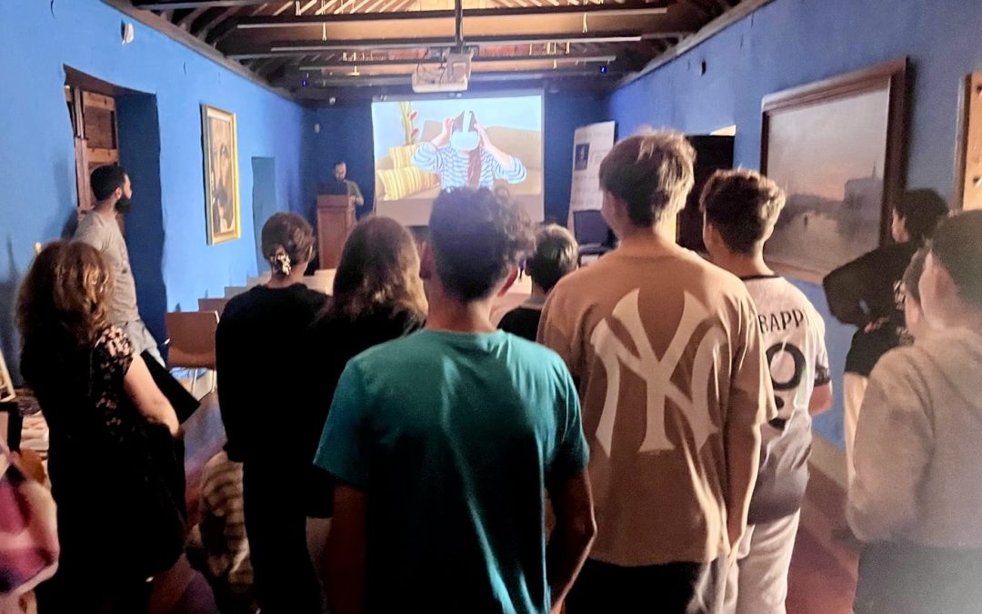 Del aula al museo, exposición Atis Tirma, casa museo León y Castillo, Telde.